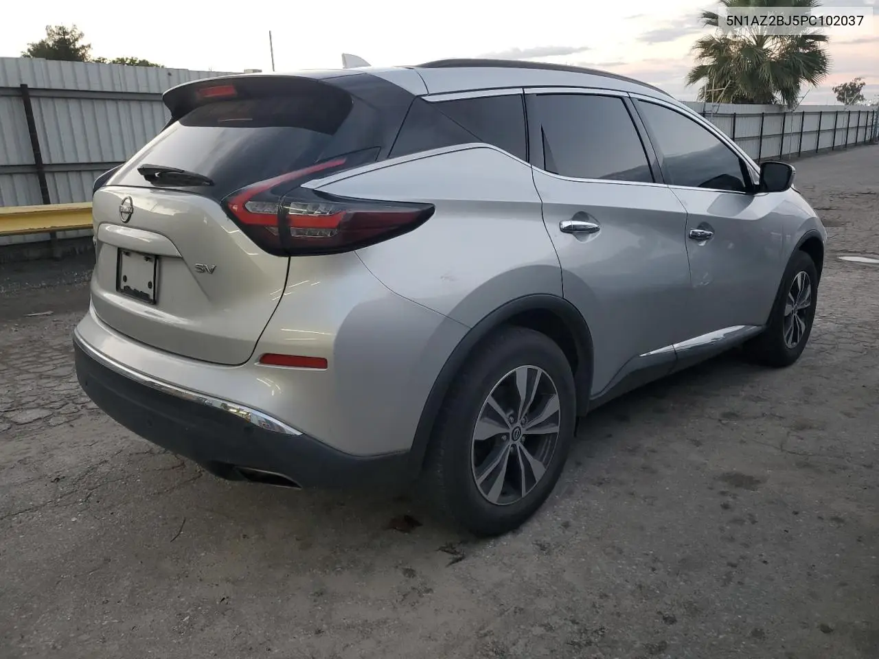 5N1AZ2BJ5PC102037 2023 Nissan Murano Sv