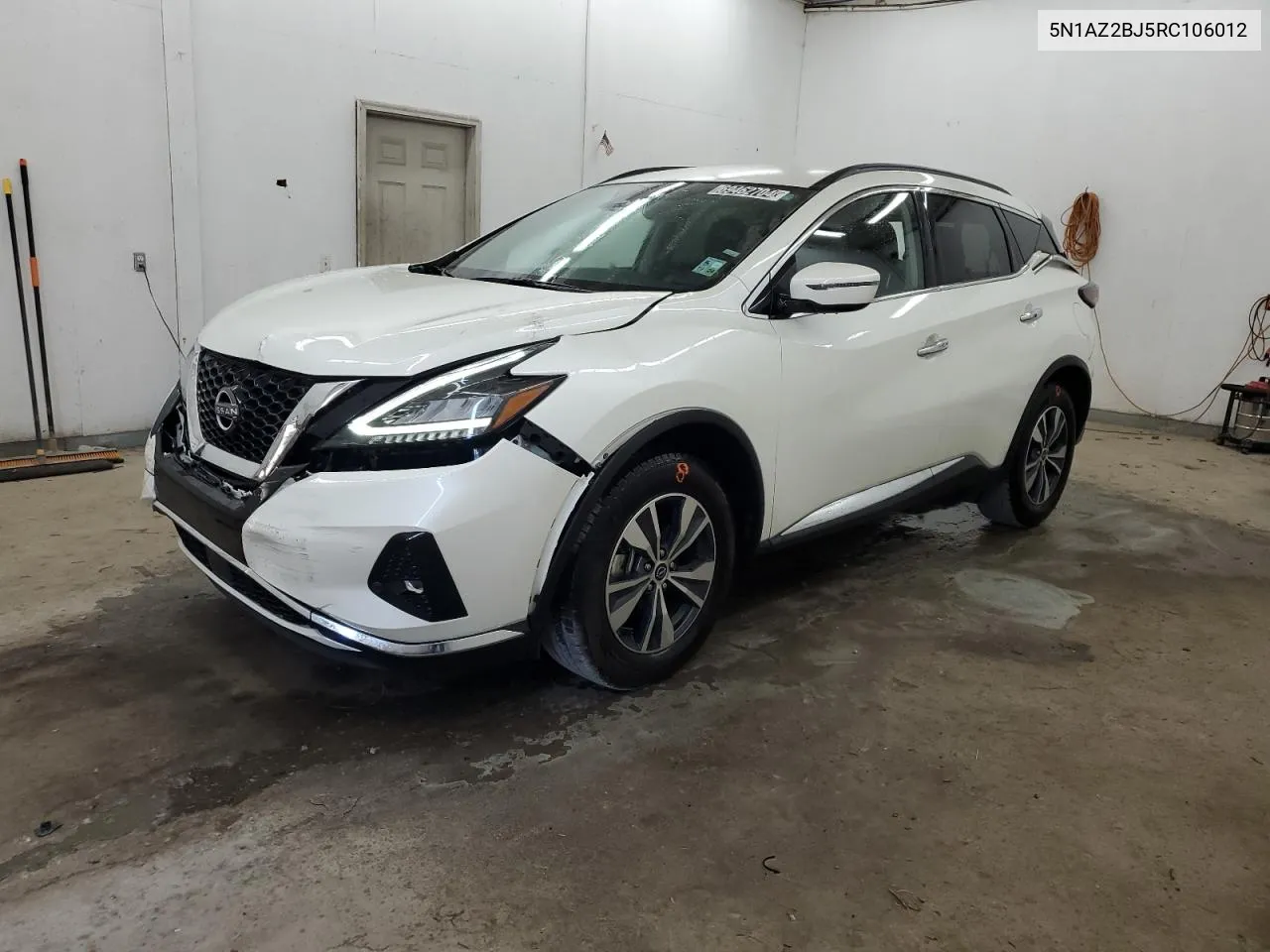 2024 Nissan Murano Sv VIN: 5N1AZ2BJ5RC106012 Lot: 69462704