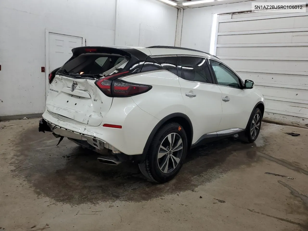 2024 Nissan Murano Sv VIN: 5N1AZ2BJ5RC106012 Lot: 69462704