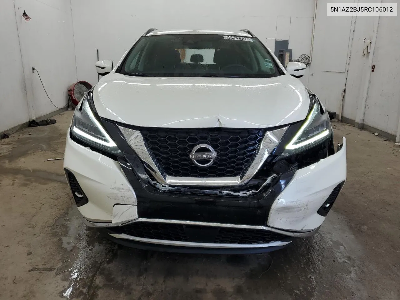 2024 Nissan Murano Sv VIN: 5N1AZ2BJ5RC106012 Lot: 69462704