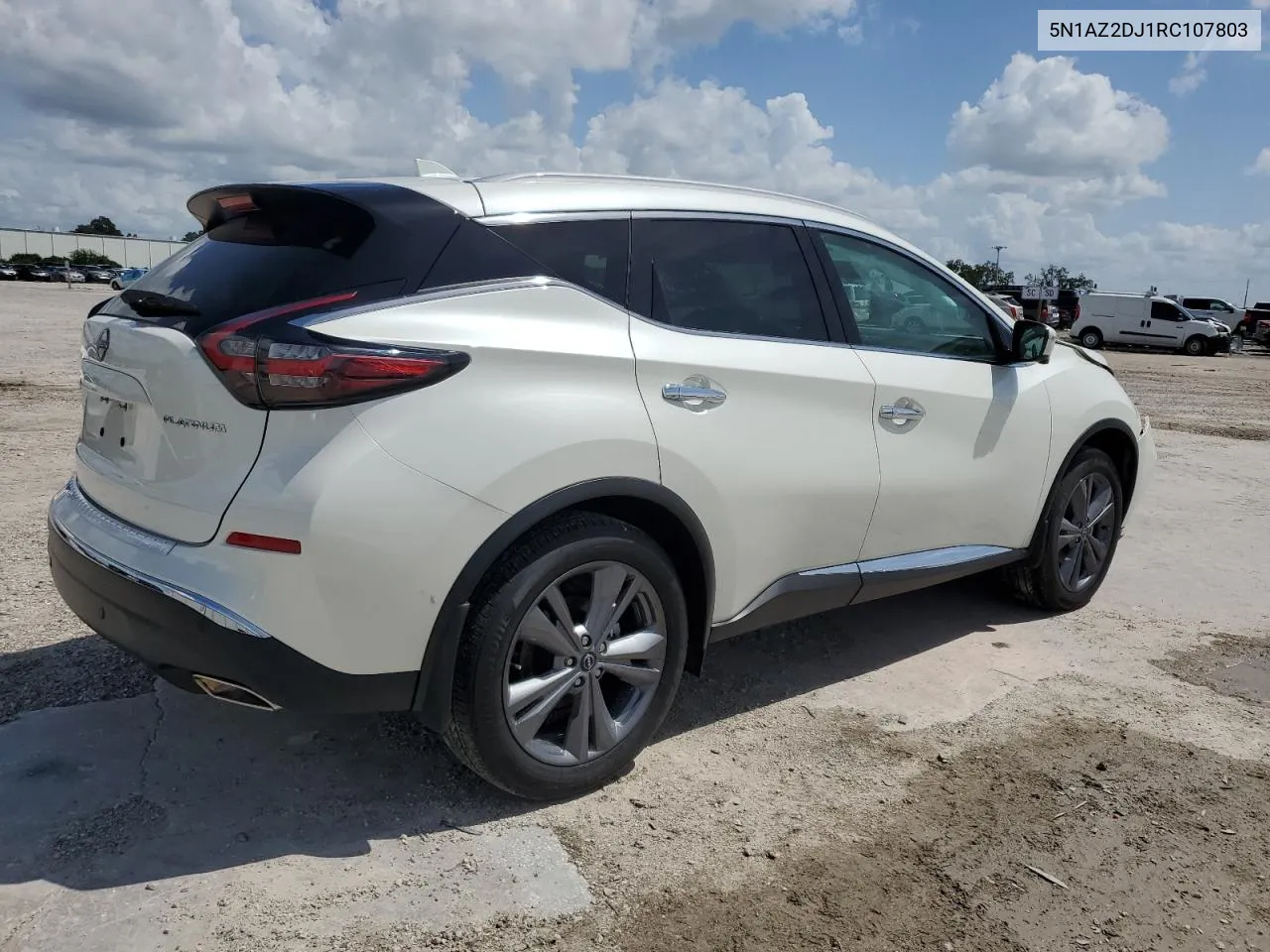 5N1AZ2DJ1RC107803 2024 Nissan Murano Platinum