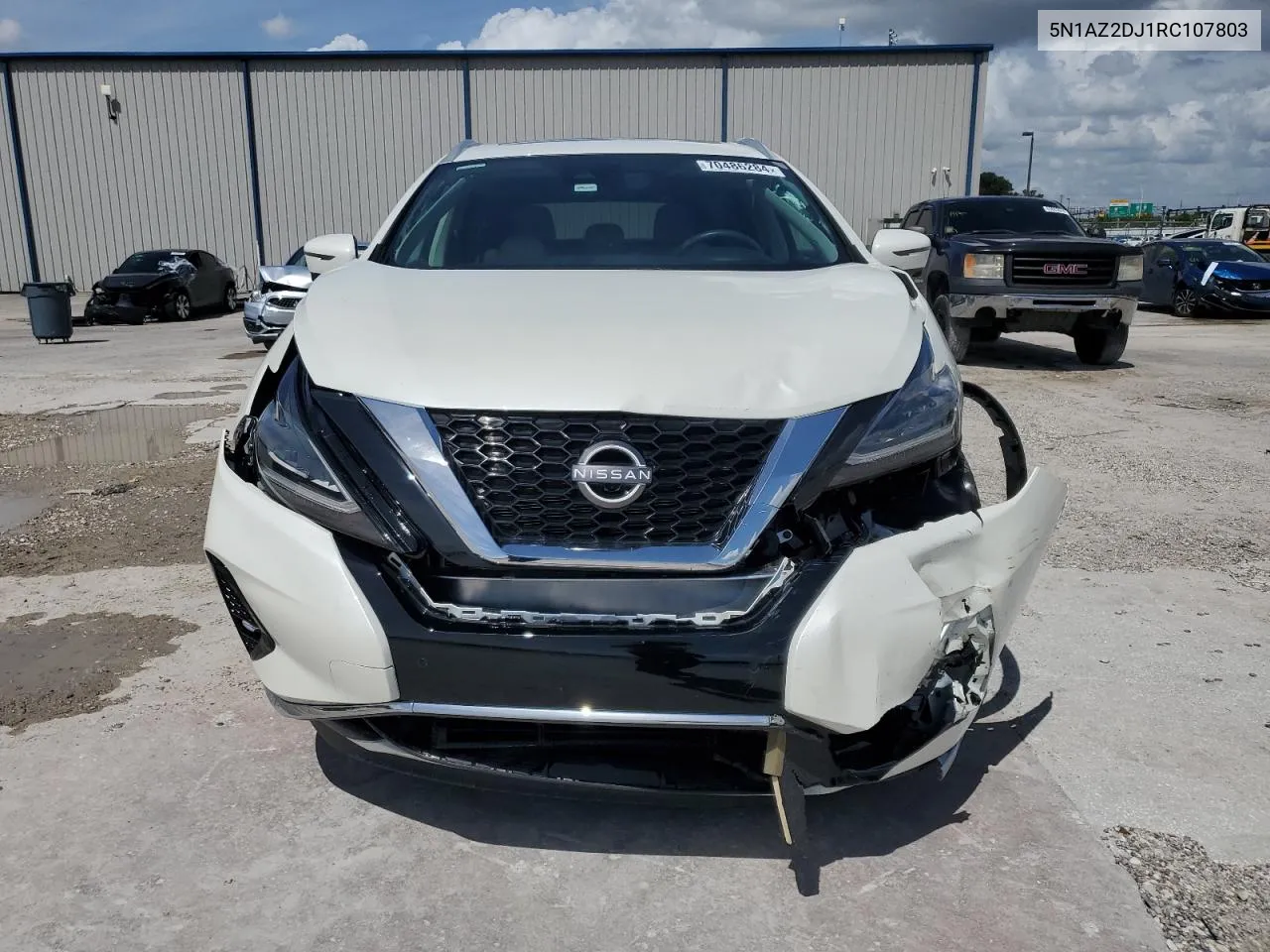 2024 Nissan Murano Platinum VIN: 5N1AZ2DJ1RC107803 Lot: 70486284