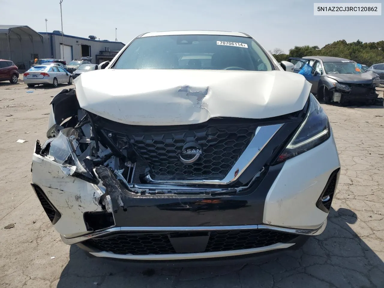 2024 Nissan Murano Sl VIN: 5N1AZ2CJ3RC120862 Lot: 70706114