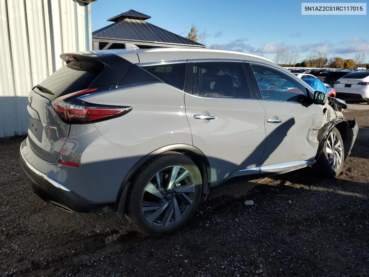 5N1AZ2CS1RC117015 2024 Nissan Murano Sl