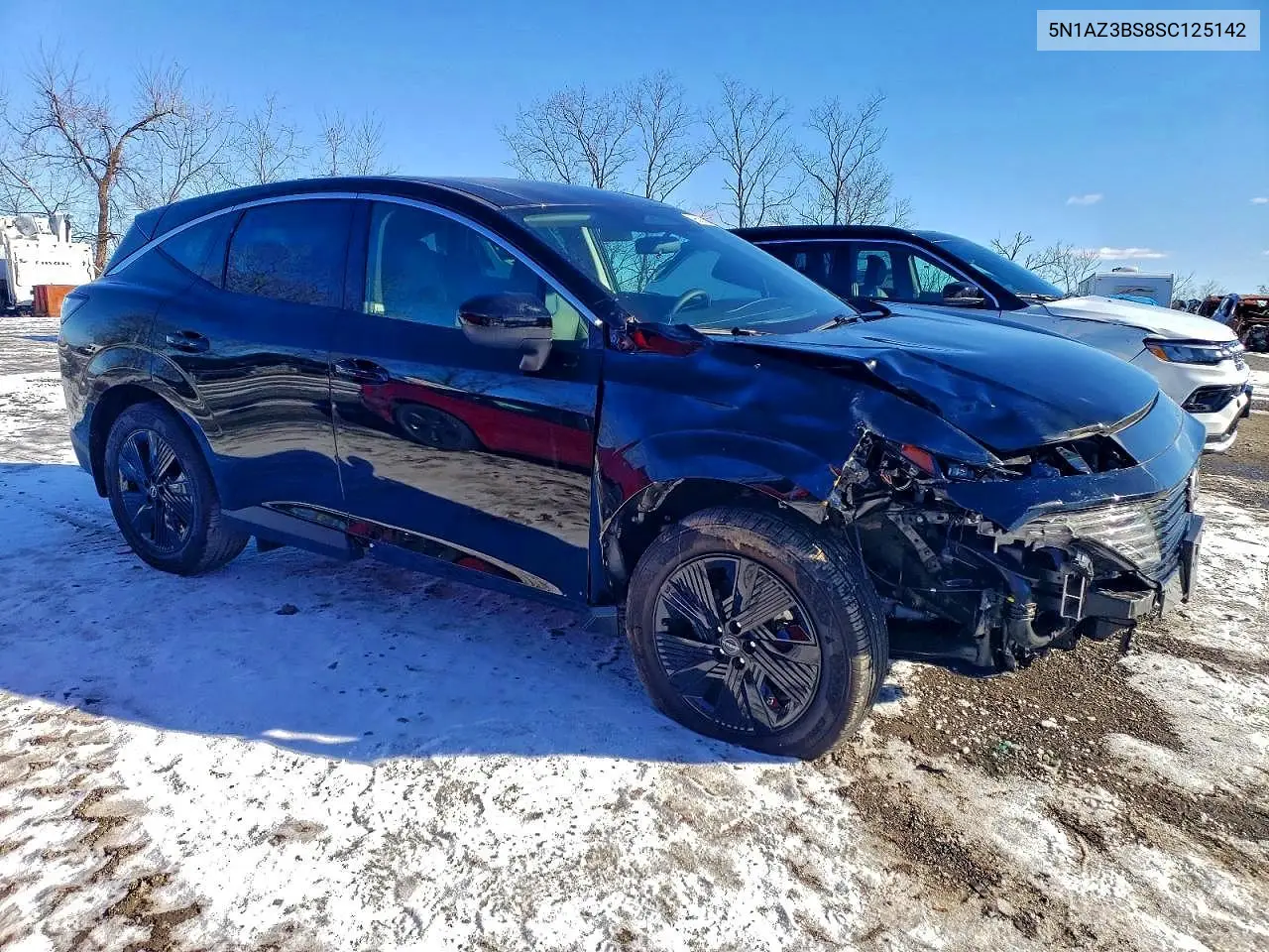 5N1AZ3BS8SC125142 2025 Nissan Murano Sv
