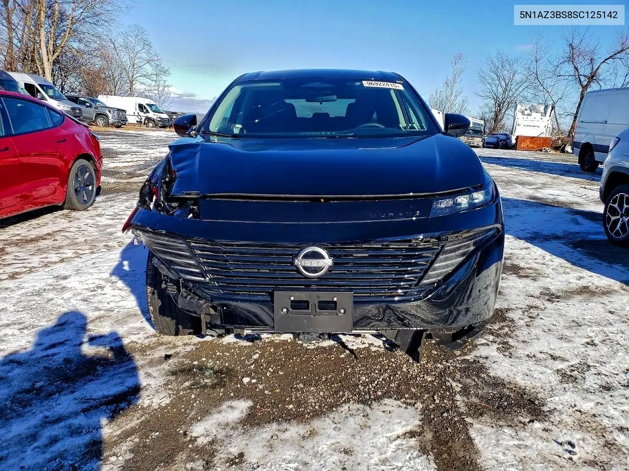 5N1AZ3BS8SC125142 2025 Nissan Murano Sv