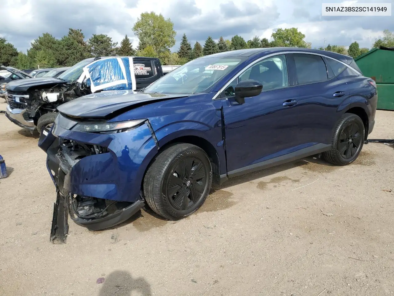 5N1AZ3BS2SC141949 2025 Nissan Murano Sv