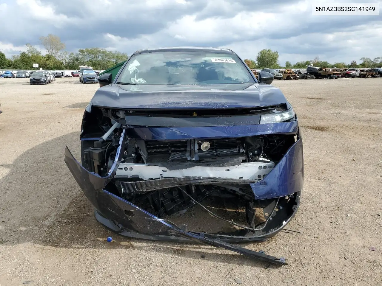 5N1AZ3BS2SC141949 2025 Nissan Murano Sv