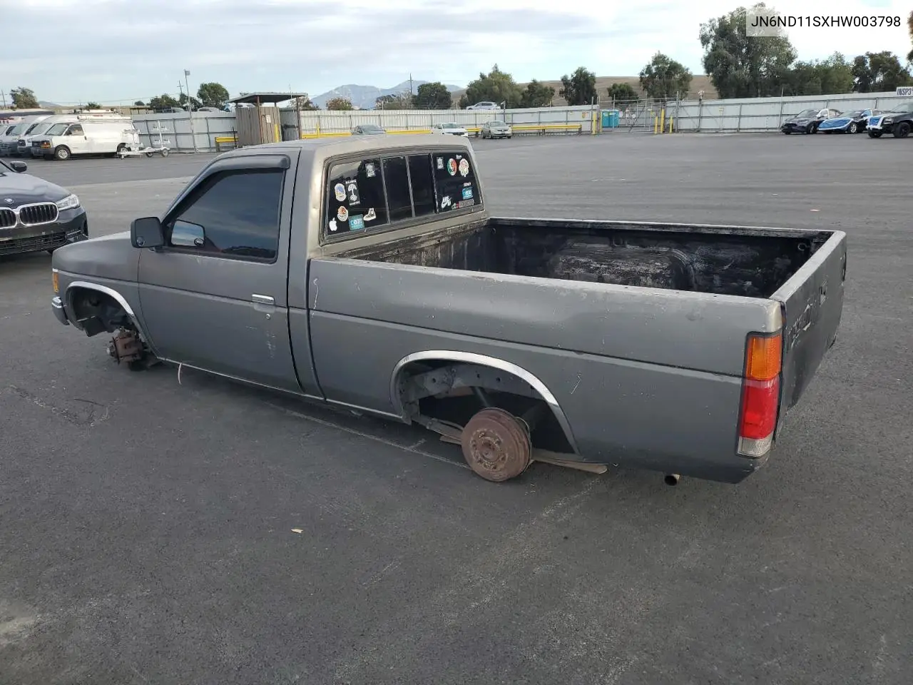 JN6ND11SXHW003798 1987 Nissan D21 Short Bed