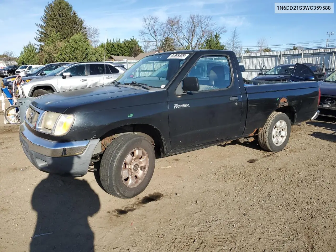 1N6DD21S3WC359588 1998 Nissan Frontier Xe