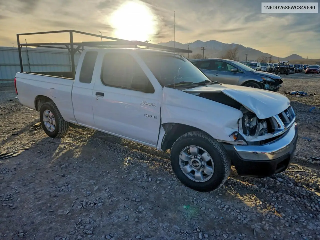 1N6DD26S5WC349590 1998 Nissan Frontier King Cab Xe