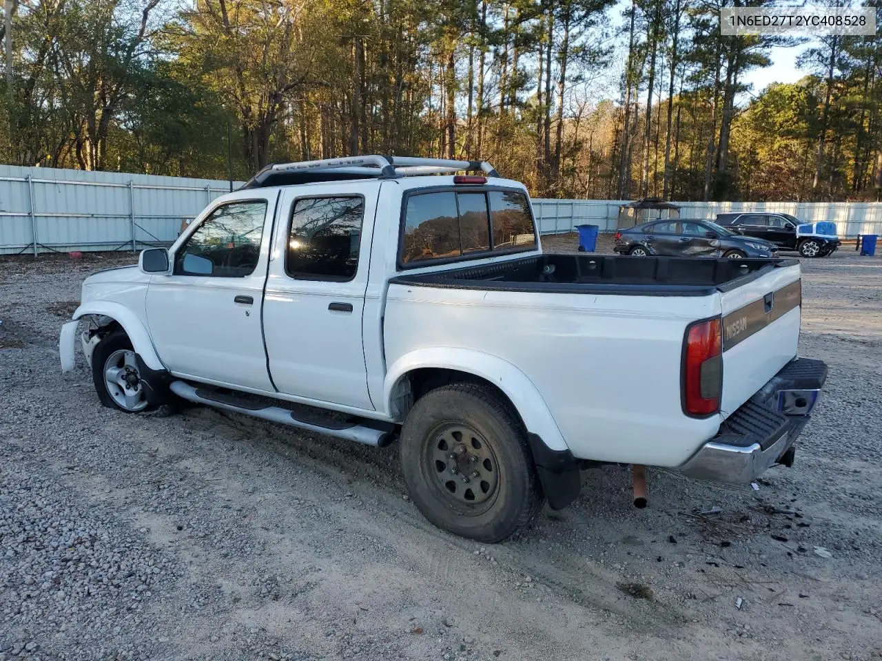 1N6ED27T2YC408528 2000 Nissan Frontier Crew Cab Xe