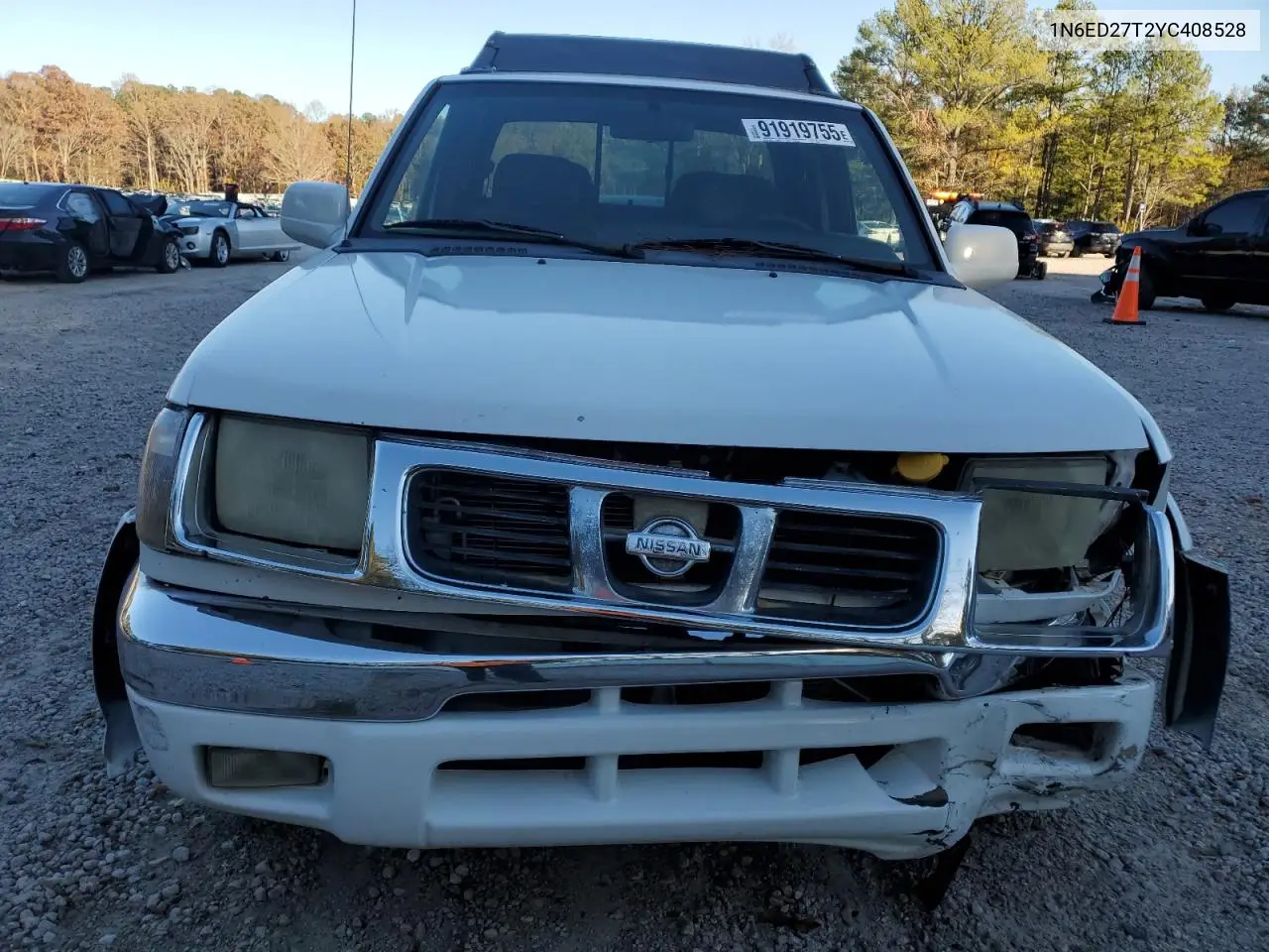 1N6ED27T2YC408528 2000 Nissan Frontier Crew Cab Xe