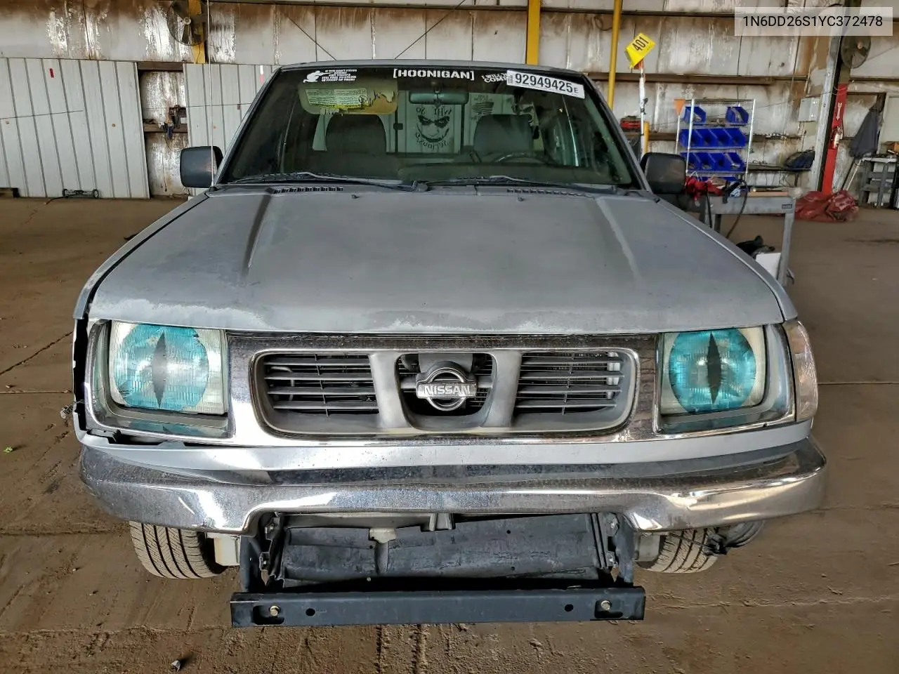 1N6DD26S1YC372478 2000 Nissan Frontier King Cab Xe