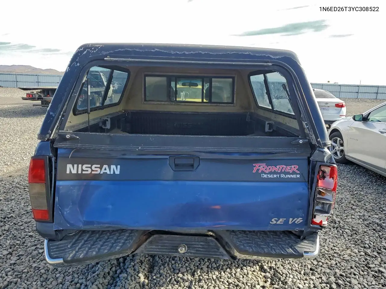 1N6ED26T3YC308522 2000 Nissan Frontier King Cab Xe