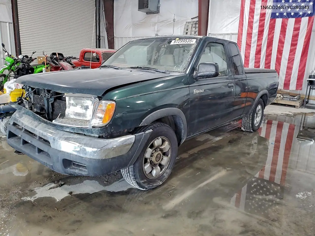 1N6DD26S7YC380343 2000 Nissan Frontier King Cab Xe