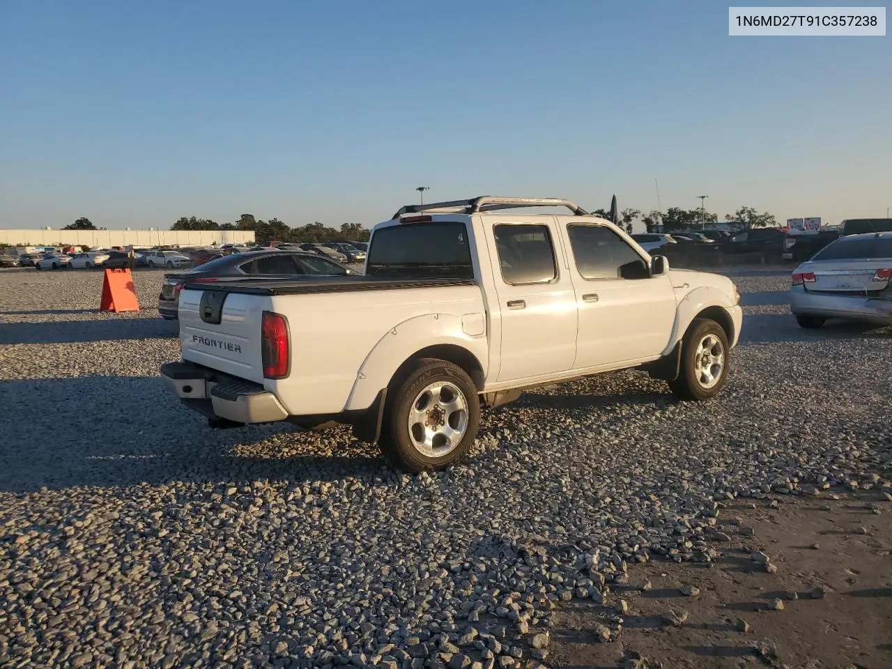1N6MD27T91C357238 2001 Nissan Frontier Crew Cab Sc