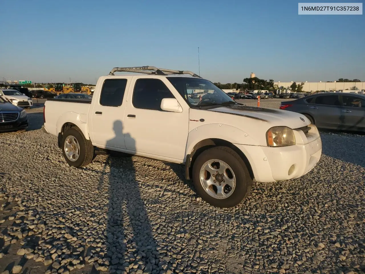 1N6MD27T91C357238 2001 Nissan Frontier Crew Cab Sc