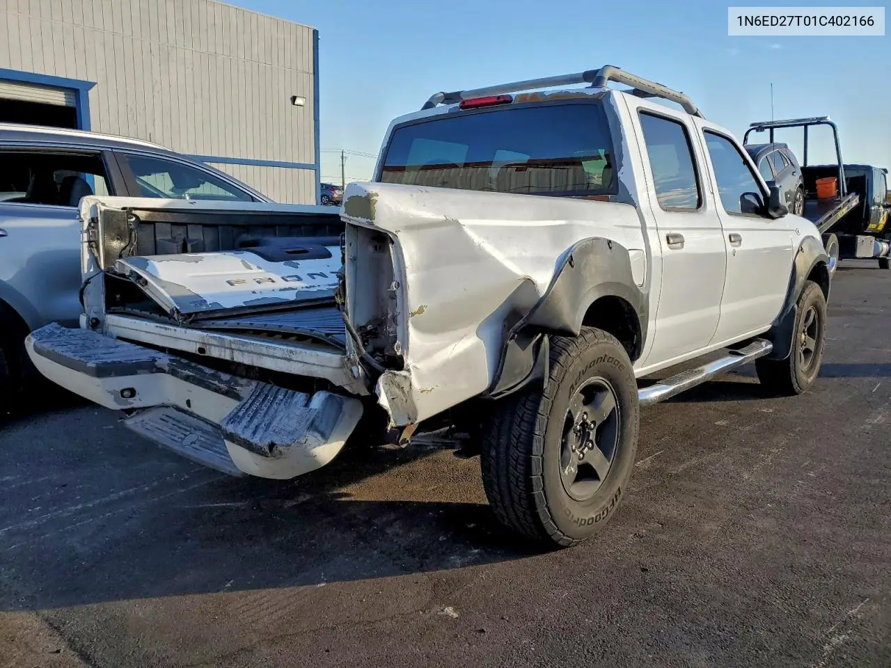 1N6ED27T01C402166 2001 Nissan Frontier Crew Cab Xe