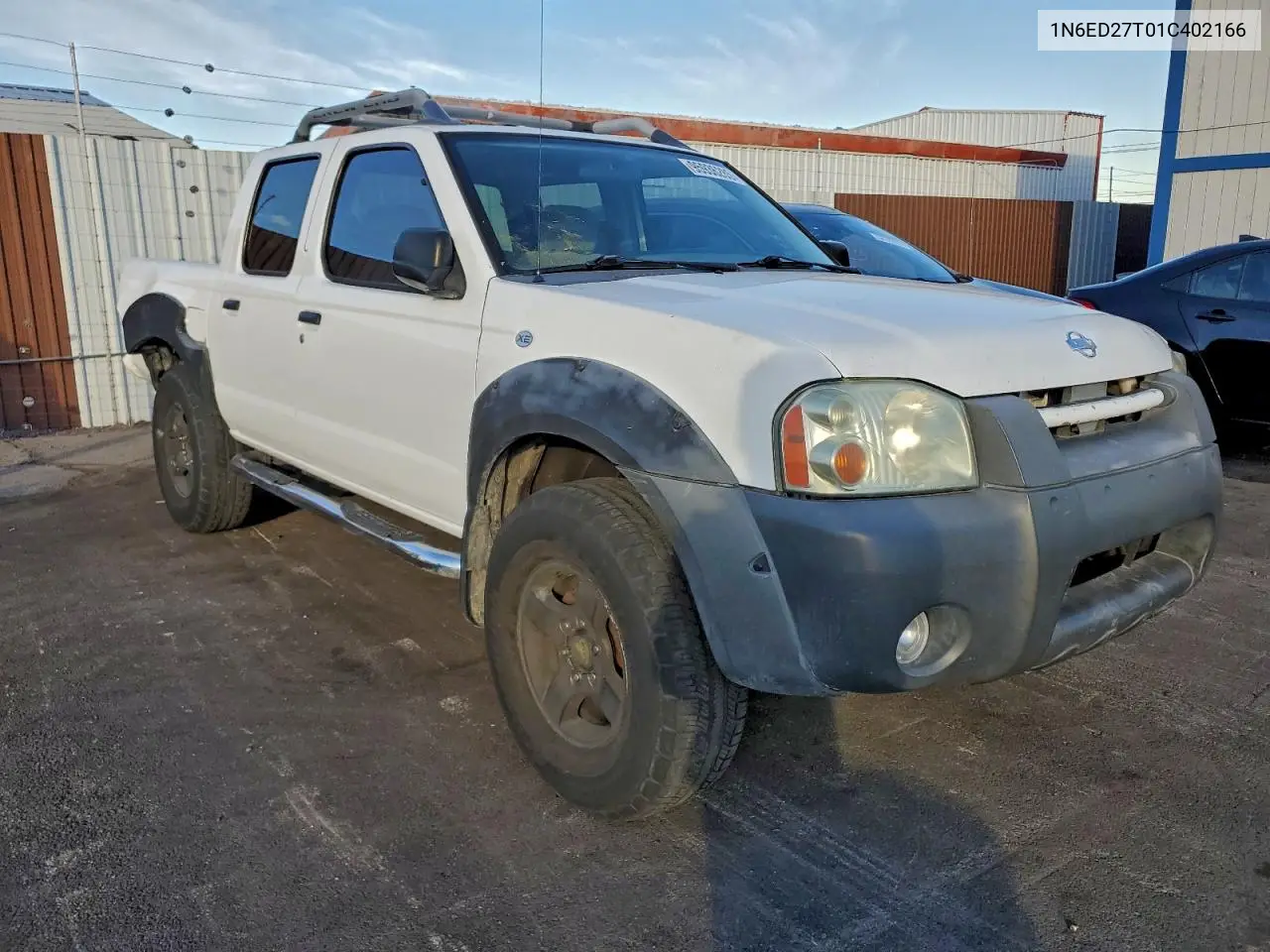 1N6ED27T01C402166 2001 Nissan Frontier Crew Cab Xe