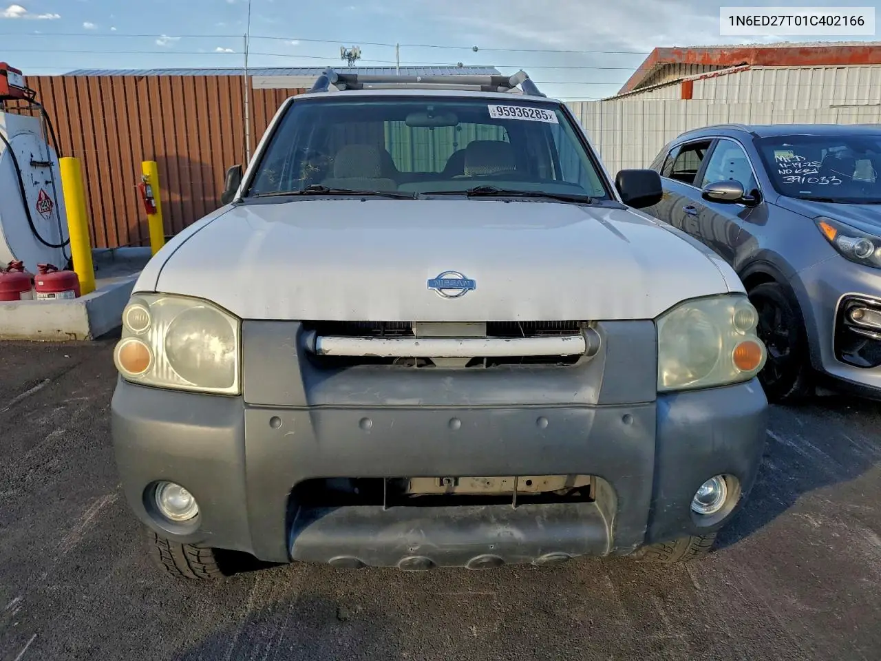 1N6ED27T01C402166 2001 Nissan Frontier Crew Cab Xe