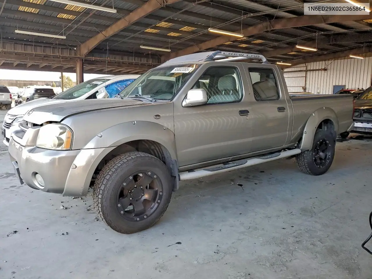 1N6ED29X02C365864 2002 Nissan Frontier Crew Cab Xe