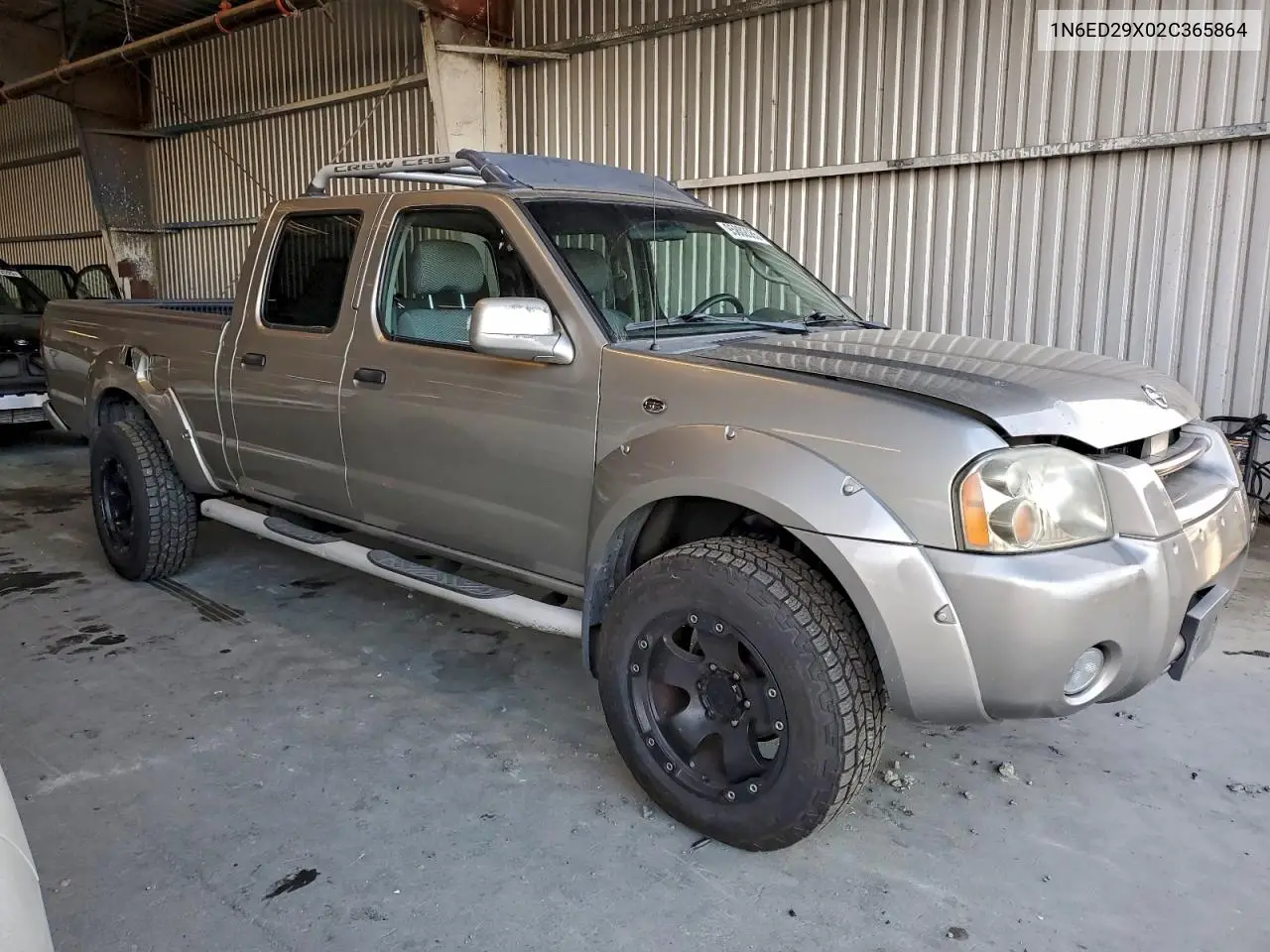 1N6ED29X02C365864 2002 Nissan Frontier Crew Cab Xe