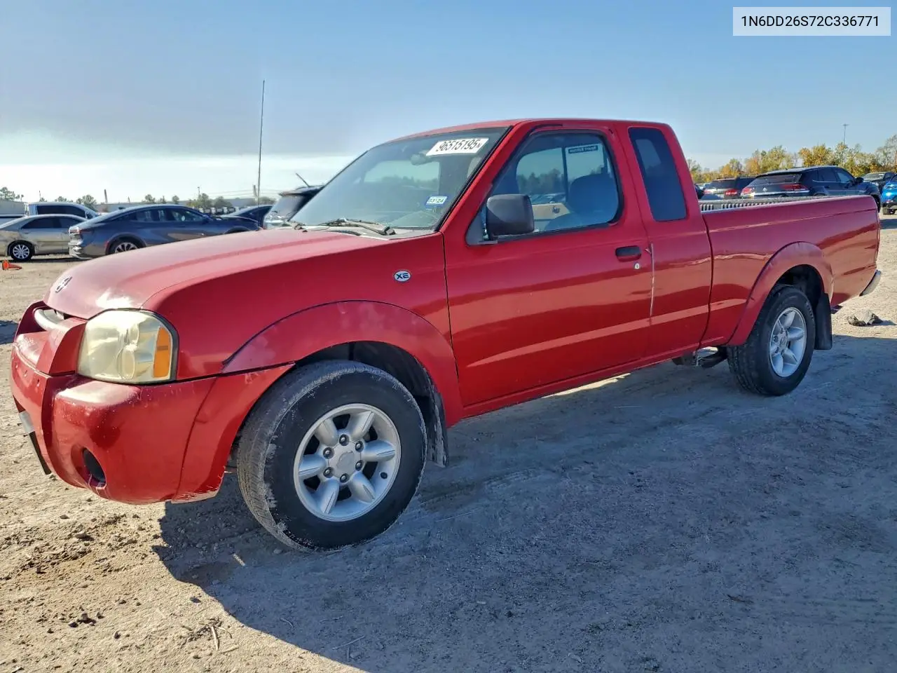 1N6DD26S72C336771 2002 Nissan Frontier King Cab Xe