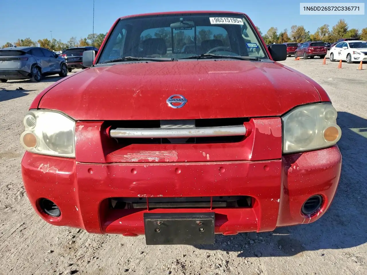 1N6DD26S72C336771 2002 Nissan Frontier King Cab Xe