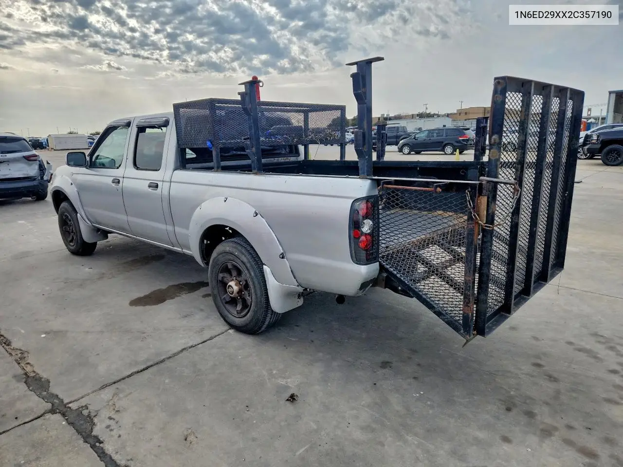 1N6ED29XX2C357190 2002 Nissan Frontier Crew Cab Xe
