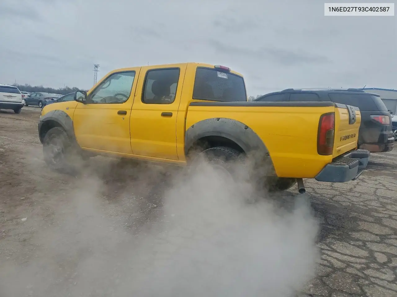 1N6ED27T93C402587 2003 Nissan Frontier Crew Cab Xe