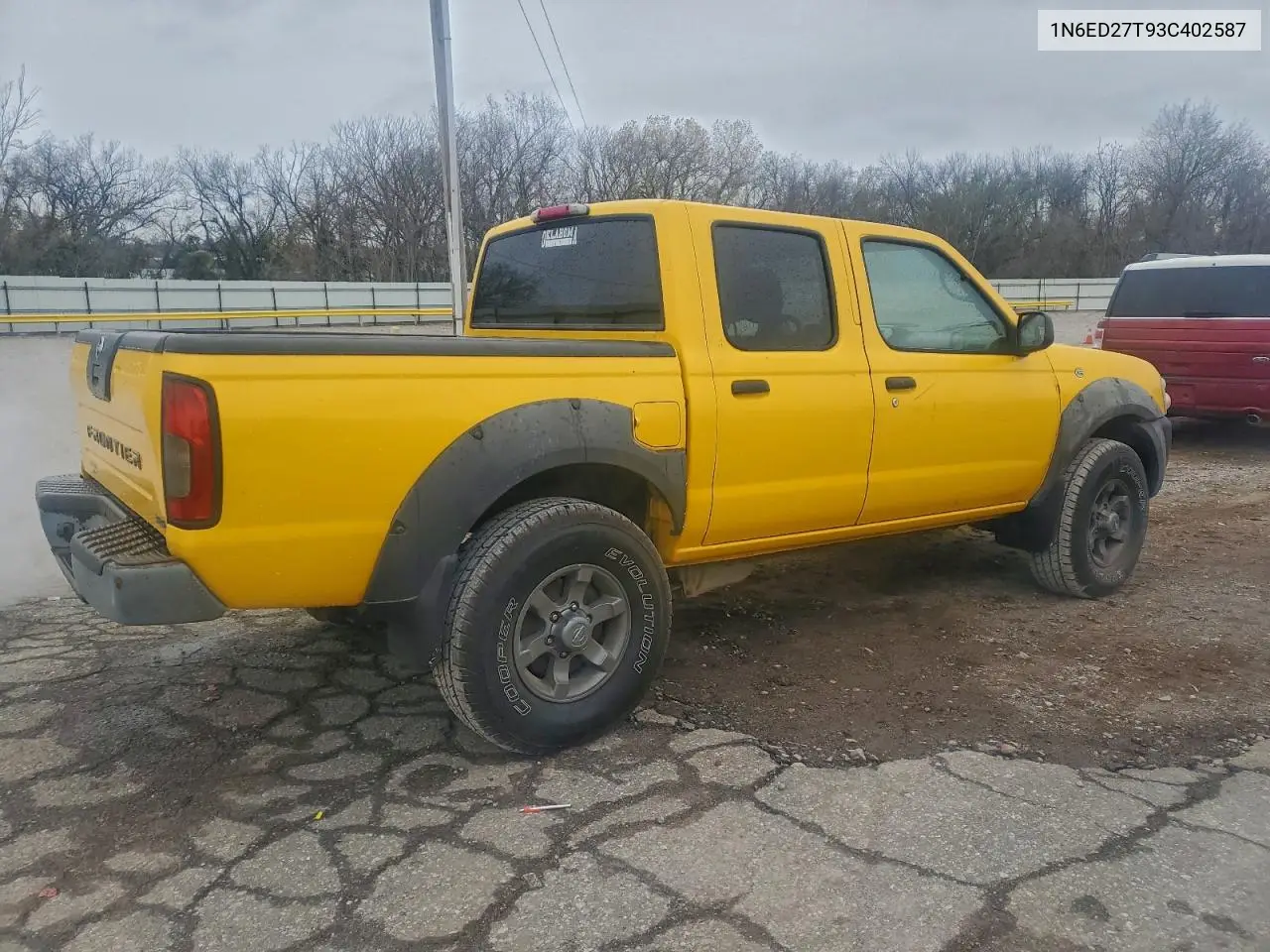 1N6ED27T93C402587 2003 Nissan Frontier Crew Cab Xe