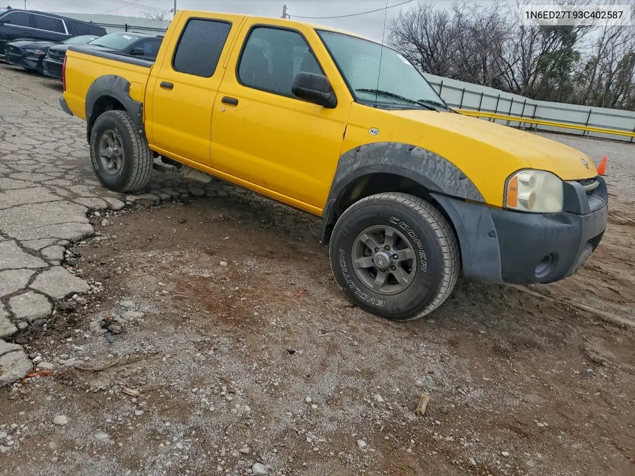 1N6ED27T93C402587 2003 Nissan Frontier Crew Cab Xe