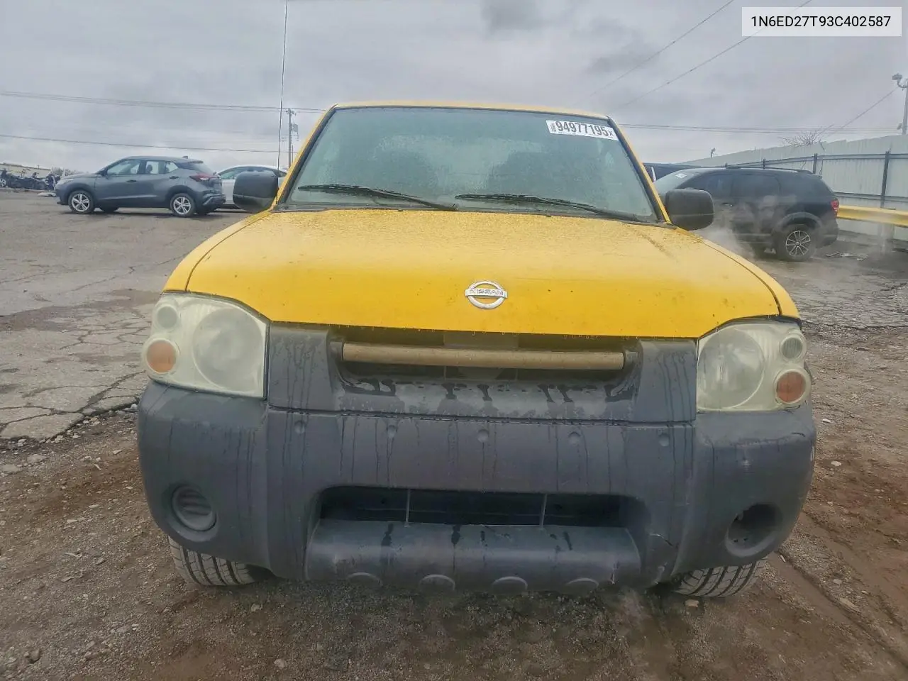 1N6ED27T93C402587 2003 Nissan Frontier Crew Cab Xe