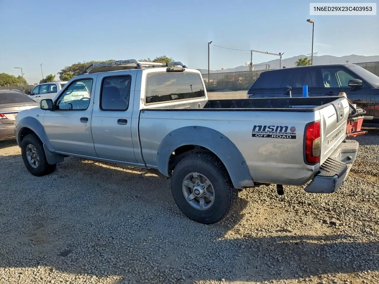 1N6ED29X23C403953 2003 Nissan Frontier Crew Cab Xe