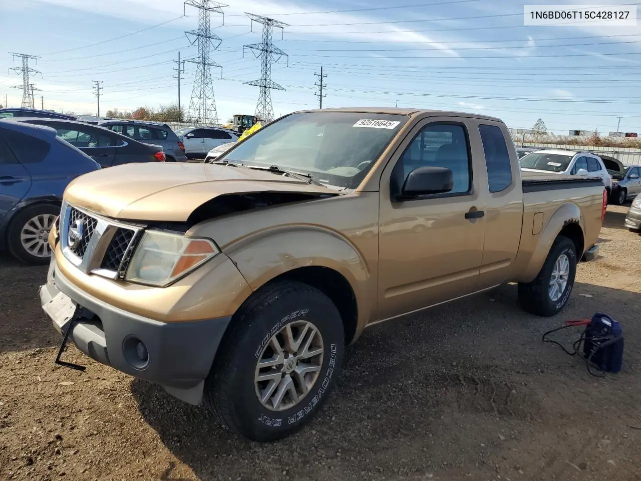 1N6BD06T15C428127 2005 Nissan Frontier King Cab Xe