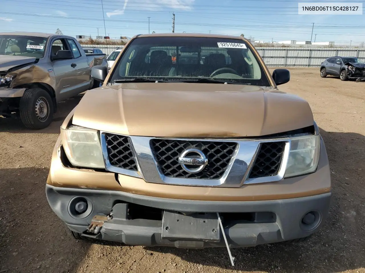 1N6BD06T15C428127 2005 Nissan Frontier King Cab Xe