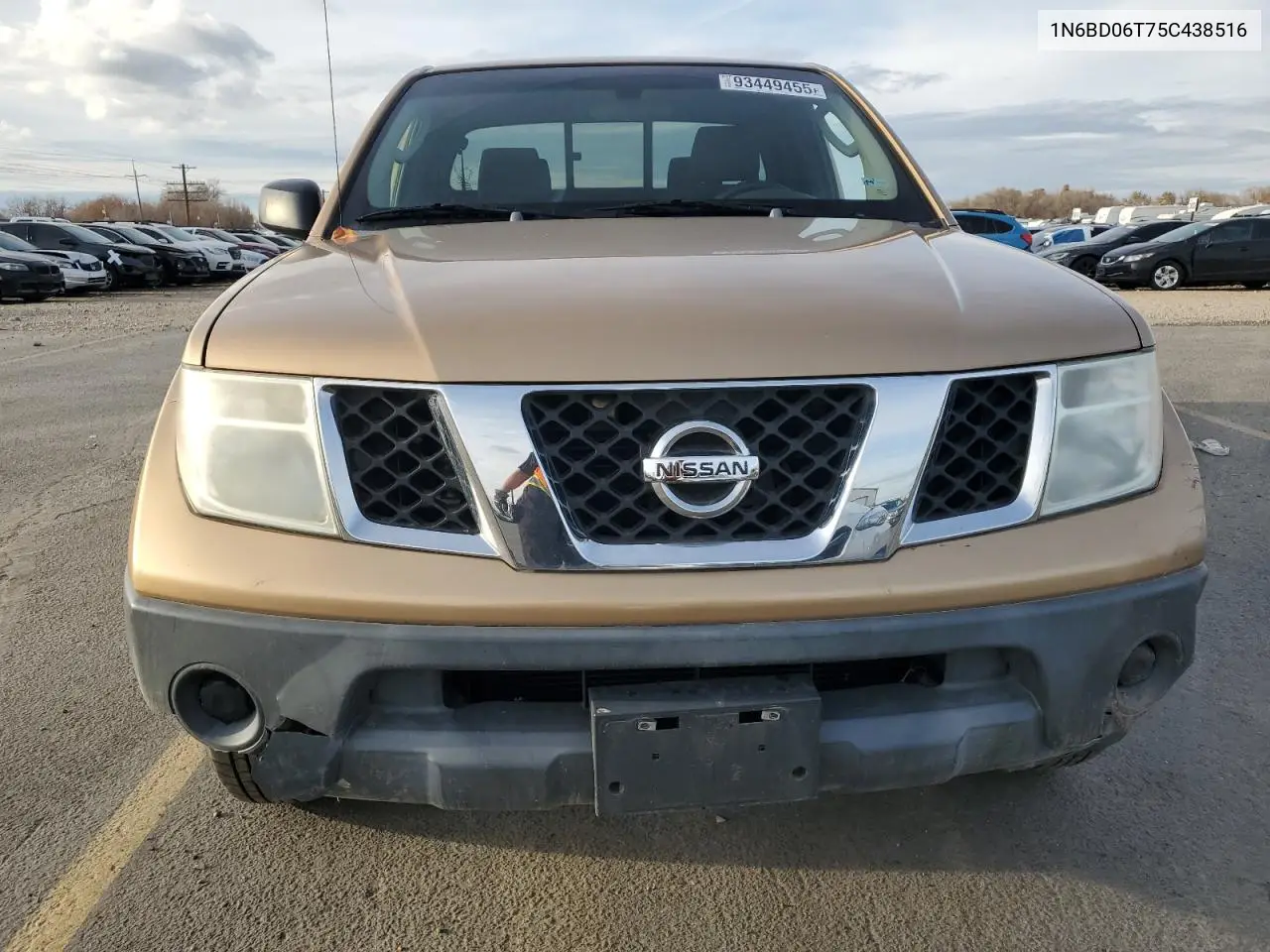 1N6BD06T75C438516 2005 Nissan Frontier King Cab Xe