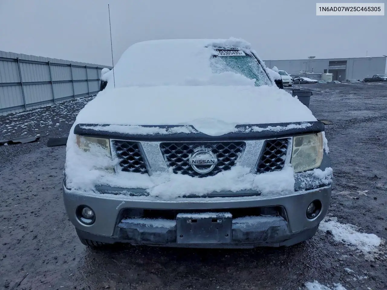1N6AD07W25C465305 2005 Nissan Frontier Crew Cab Le