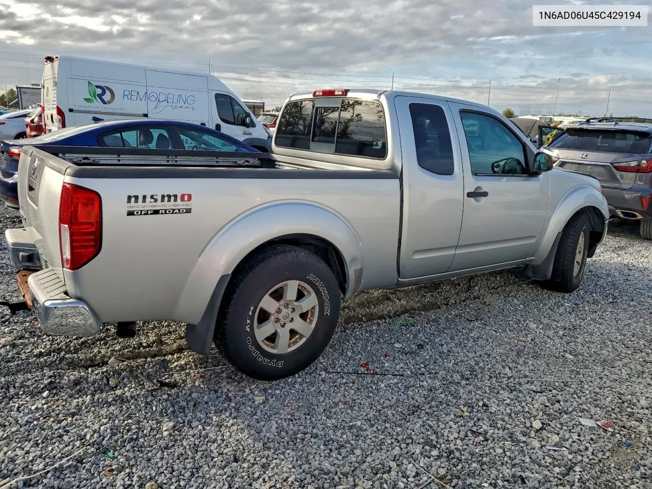 1N6AD06U45C429194 2005 Nissan Frontier King Cab Le