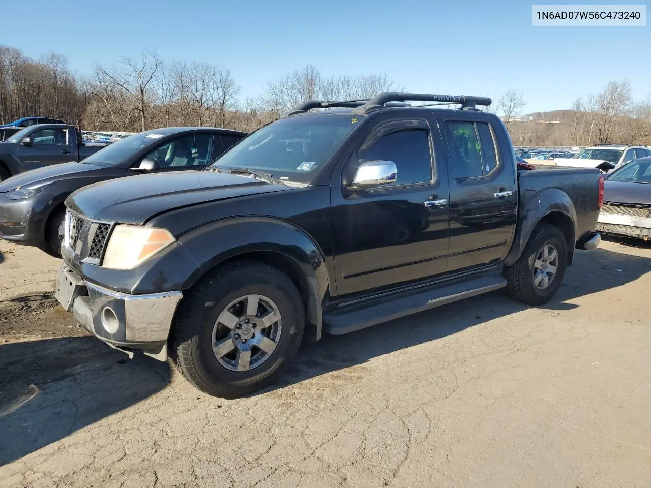 1N6AD07W56C473240 2006 Nissan Frontier Crew Cab Le