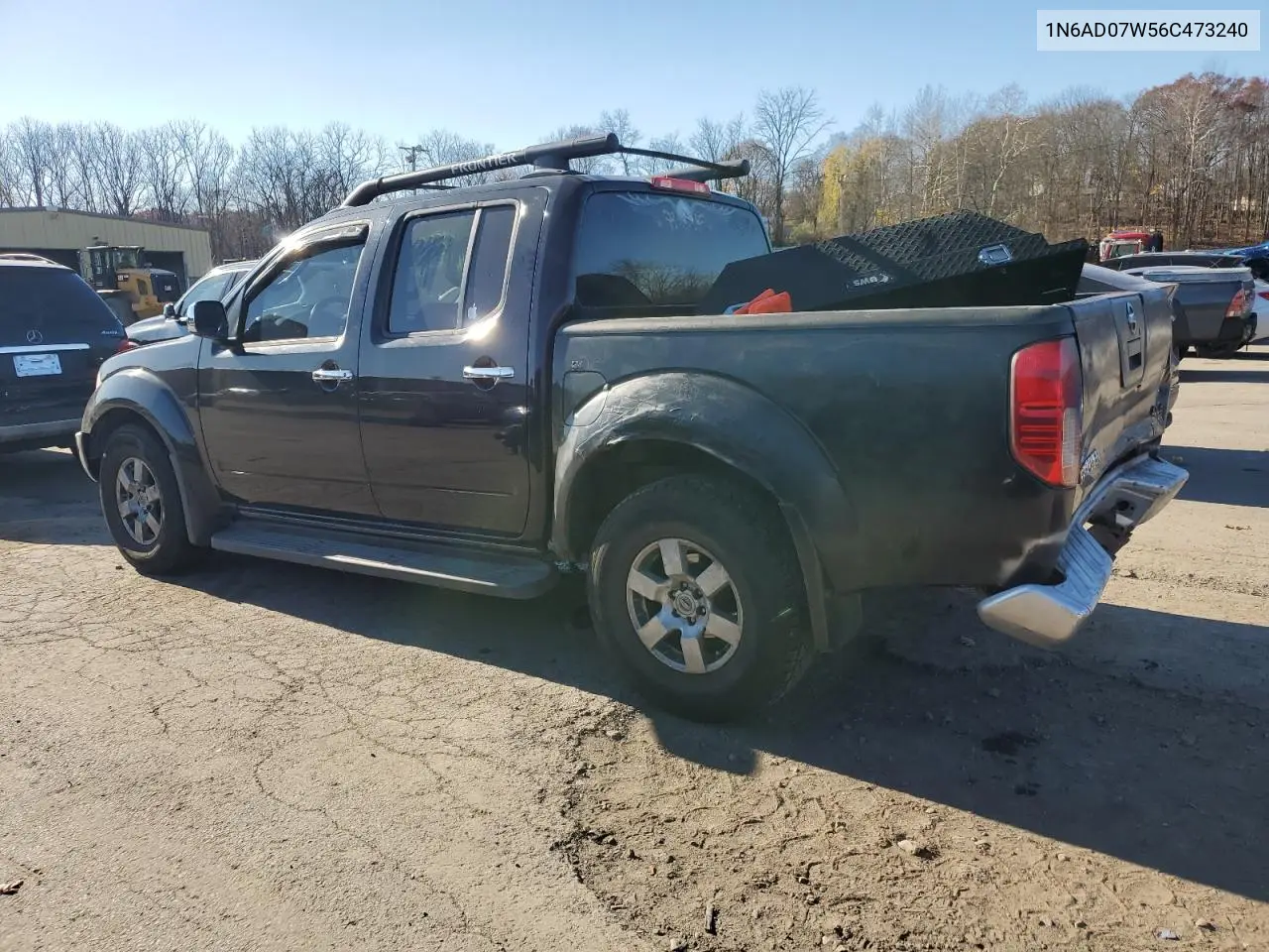 1N6AD07W56C473240 2006 Nissan Frontier Crew Cab Le
