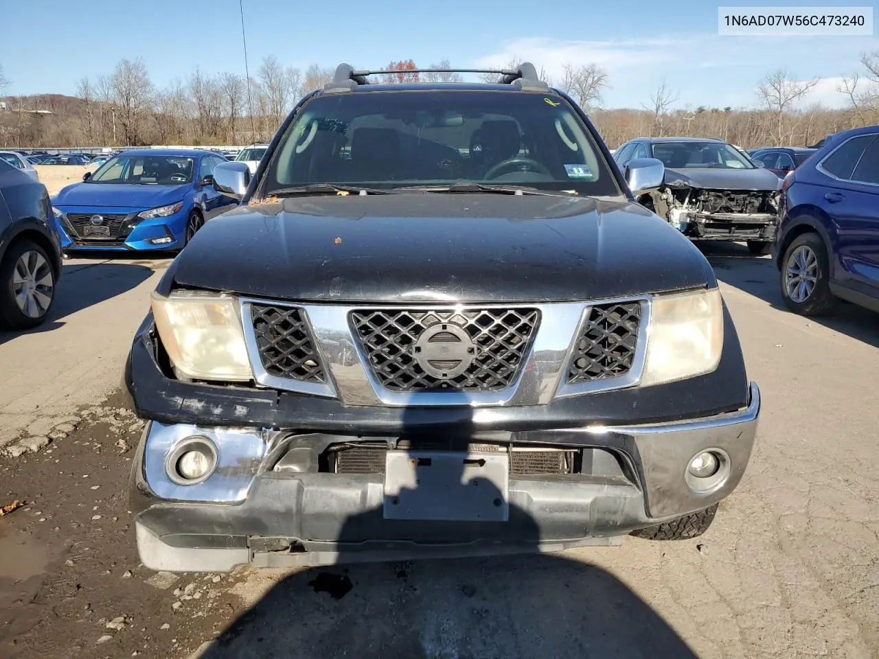 1N6AD07W56C473240 2006 Nissan Frontier Crew Cab Le