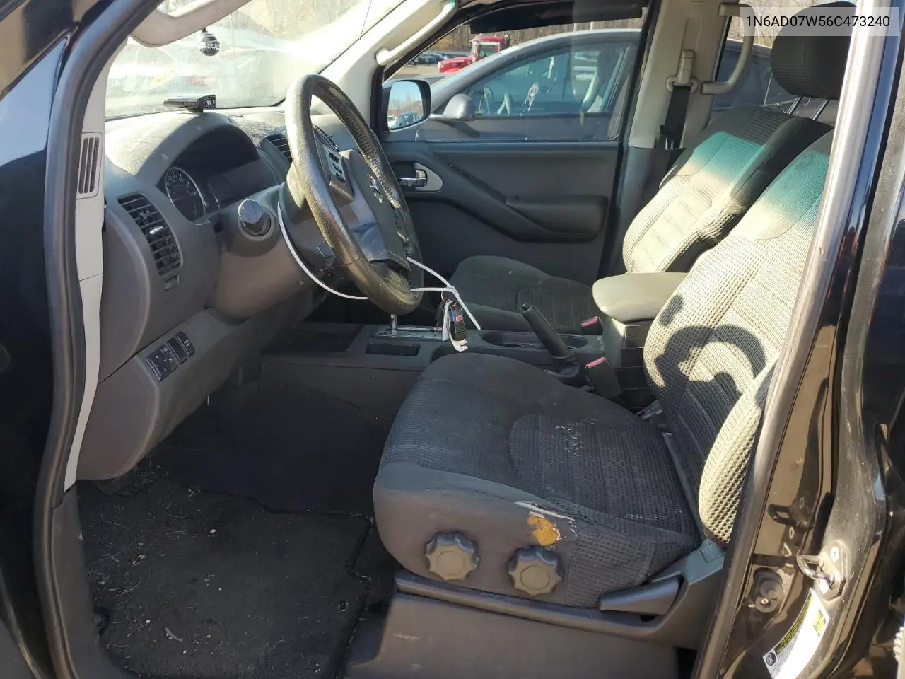 1N6AD07W56C473240 2006 Nissan Frontier Crew Cab Le