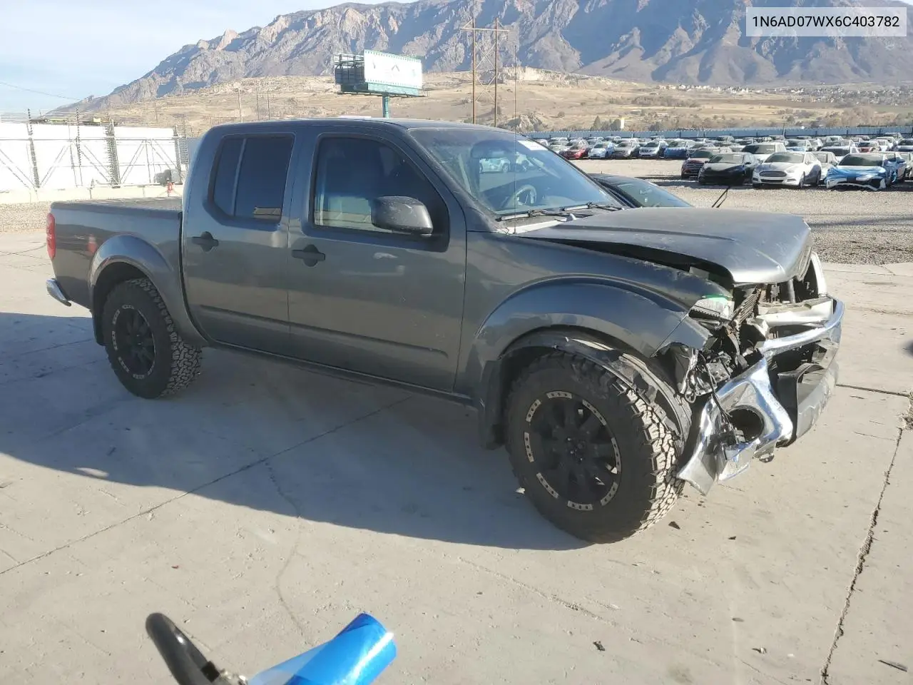 1N6AD07WX6C403782 2006 Nissan Frontier Crew Cab Le