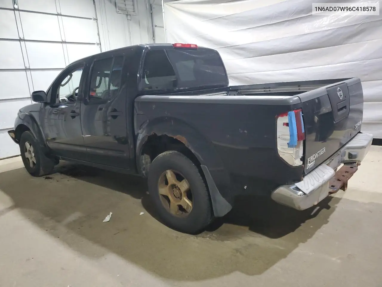 1N6AD07W96C418578 2006 Nissan Frontier Crew Cab Le
