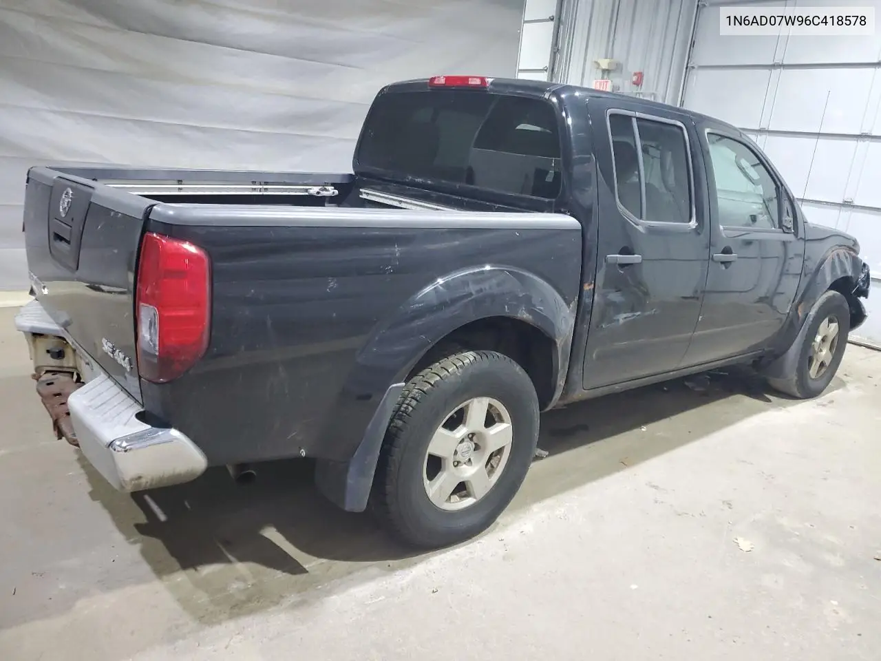 1N6AD07W96C418578 2006 Nissan Frontier Crew Cab Le