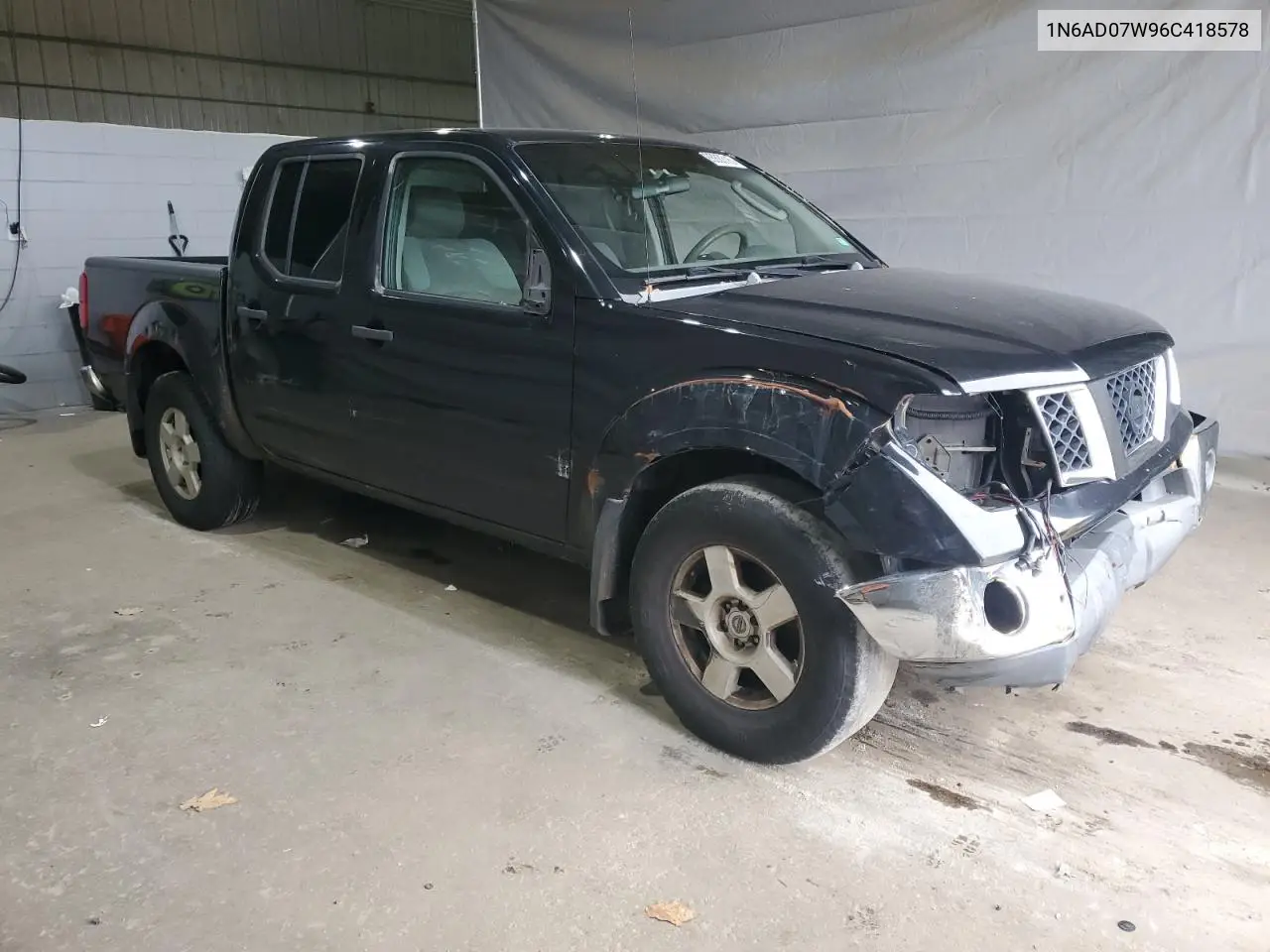 1N6AD07W96C418578 2006 Nissan Frontier Crew Cab Le