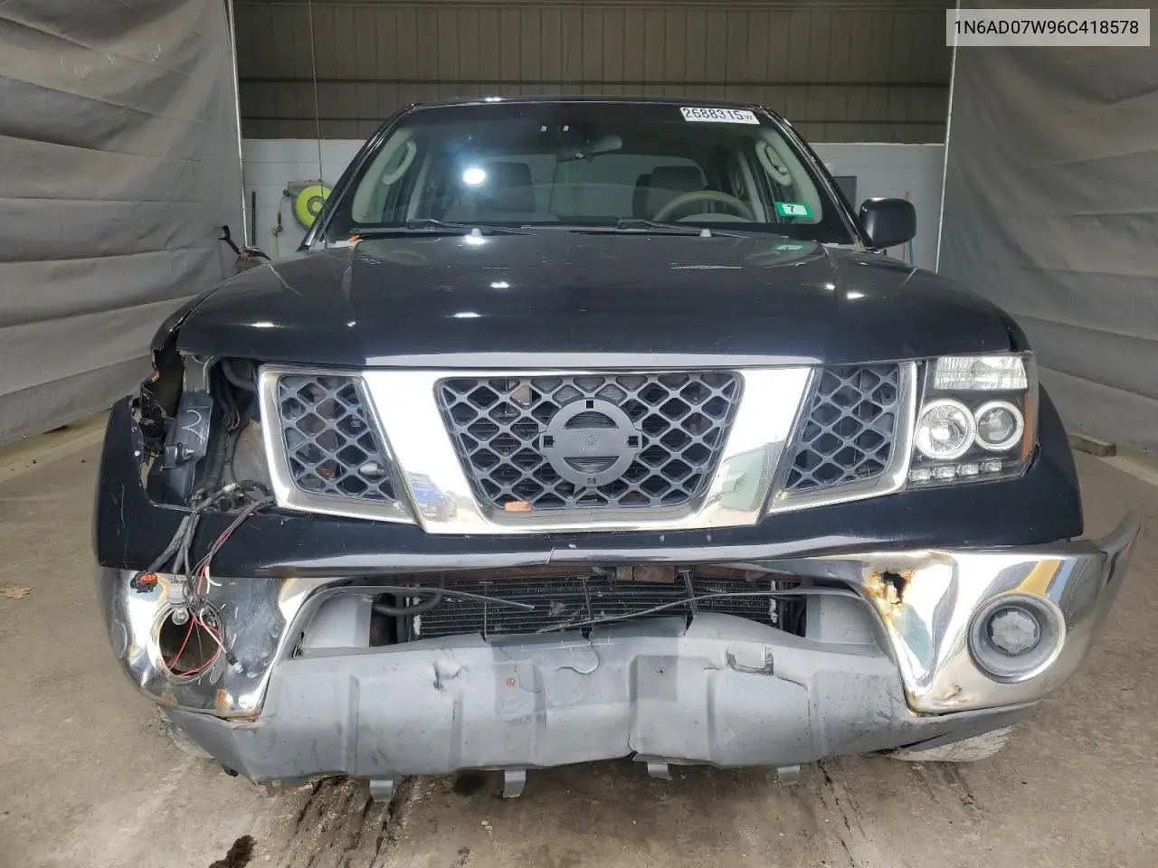 1N6AD07W96C418578 2006 Nissan Frontier Crew Cab Le