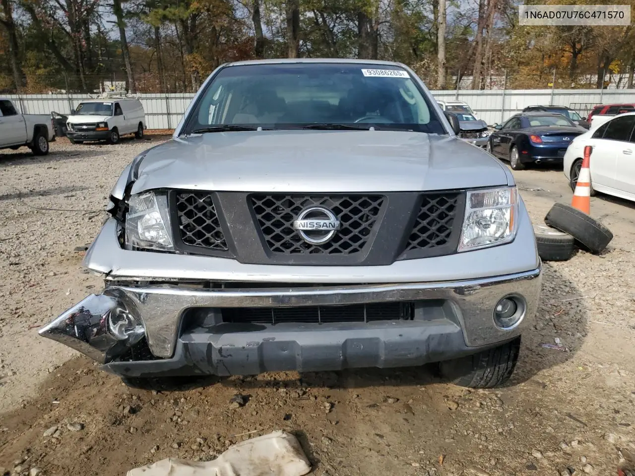 1N6AD07U76C471570 2006 Nissan Frontier Crew Cab Le